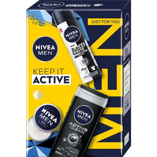 Nivea MEN Keep It Active poklon set (za muškarce) Cijene