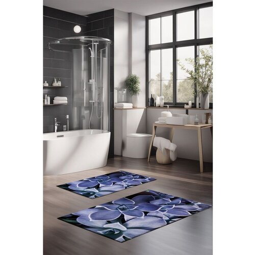  CT-5300 multicolor bathmat set (2 pieces) Cene