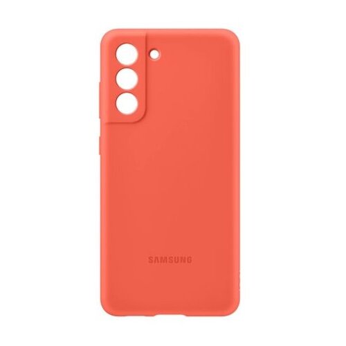 Samsung original silikonski ovitek EF-PG990TPE za Galaxy S21 FE G990 - koralen Cene