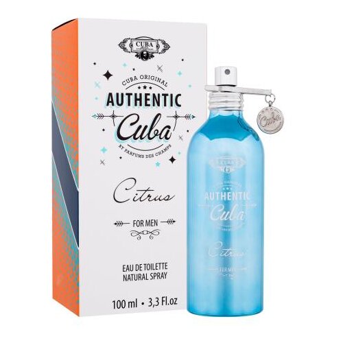Cuba Authentic Citrus 100 ml toaletna voda za mo&amp;scaron;ke Slike
