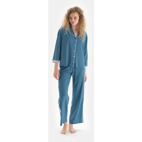 Dagi Pajama Set - Blue
