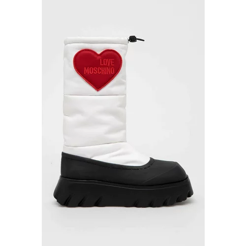 Love Moschino Čizme za snijeg boja: bijela