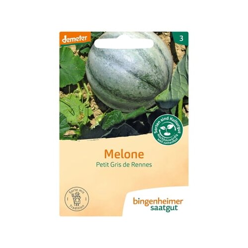 Bingenheimer Saatgut sladka melona "Petit Gris de Rennes" Cene