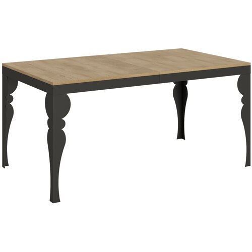 Itamoby &amp;nbsp; Paxon Evolution (90x160/420 cm) - hrast, barva nog: antracit - raztegljiva jedilna miza, (20842568) Slike