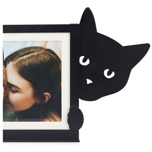 Balvi Crni metalni stojeći okvir 36x16 cm Hidden Cat &amp;ndash; Slike