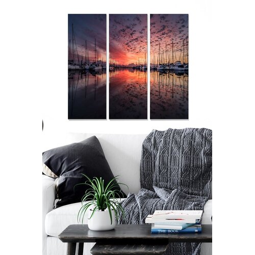 Wallity set slika MDF1802340, 3 dijela Cijene