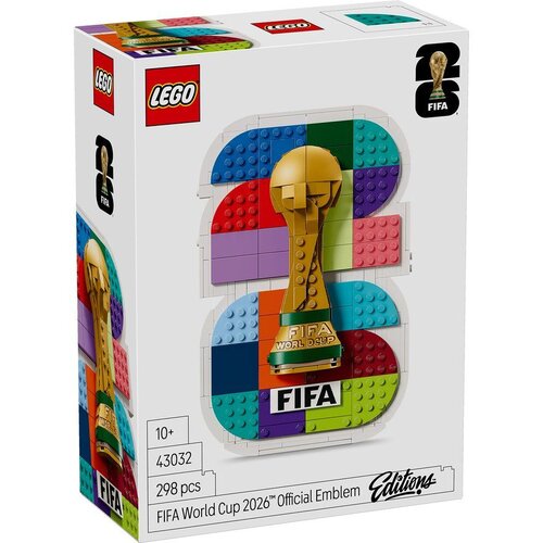Lego Editions Football Official FIFA World Cup 2026 Emblem 43032 Cene