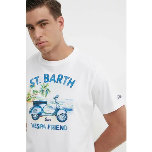 Mc2 Saint Barth Pamučna majica za muškarce, s tiskom