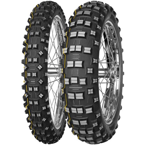 Mitas moto gume 140/80-18 70R TerraForce - EF Super R TT / rumena črta Cene
