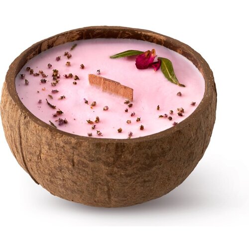 Tropicandle Plum, Rose &amp;amp; Patchouli di&amp;scaron;eča sveča z lesenim stenjem 350 ml Slike