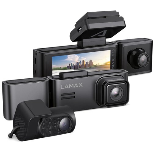 Lamax avto kamera N10 GPS 3in1 Slike