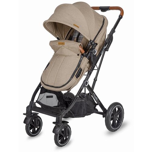 Coccolle Otro&amp;scaron;ki voziček Ravello 3 in 1 travel system Moonlit grey Slike