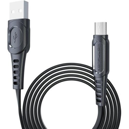  USB Kabl KONFULON DC01 Micro 1M 2.4A, Crna Cene