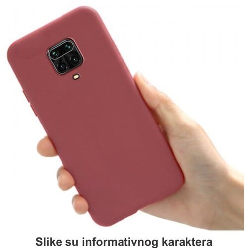 MCTK4-XIAOMI Redmi Note 9 Pro Futrola UTC Ultra Tanki Color silicone Red Cene