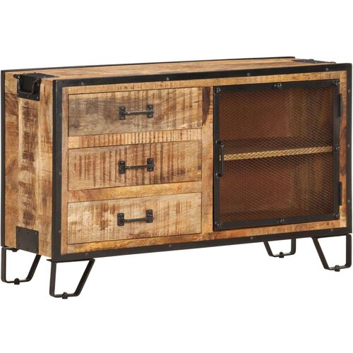 vidaXL Komoda 100x31x60 cm trden robusten mangov les Cene