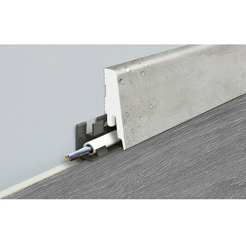 LOGOCLIC Zaključna letev Element Pro K58 C (240 cm x 18 mm x 58 mm, Sharky Tile) Slike