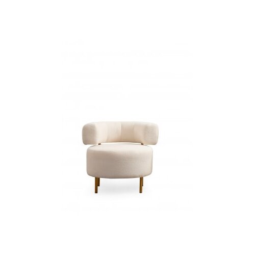 Atelier Del Sofa river round - white white wing chair Slike