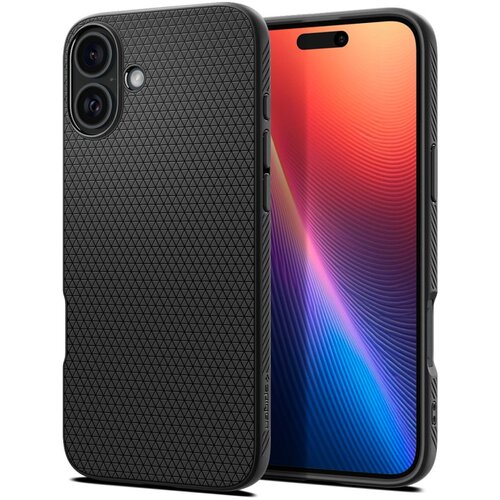 Spigen Maska Liquid Air za iPhone 16 Plus crna Cene