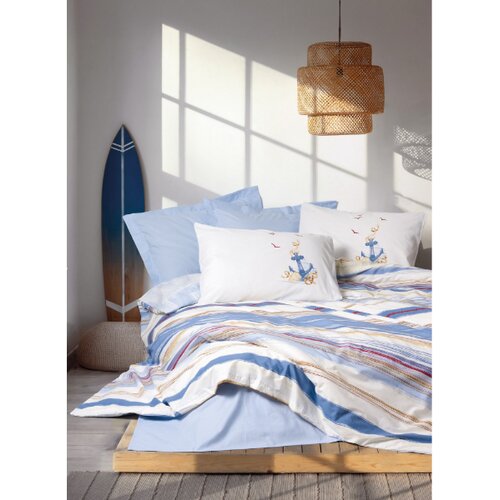 Cotton Box set posteljine Moreno, 160x220cm, plava Cijene