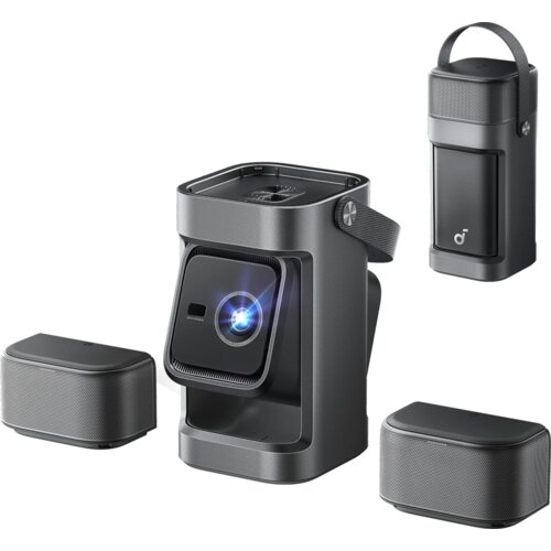 Anker Soundcore Nebula P1, 1080p Full HD, 650 ANSI Lumens, 20W Detachable Surround Speakers, Dolby Audio, Up to 180" Screen, Google TV, Auto Focus Adjustment Cijene
