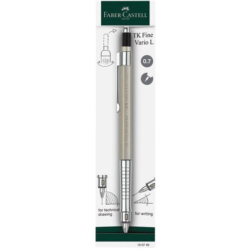 Olovka TEHNIČKA 0,7 MM TK-FINE VARIO L FABER CASTELL 135740 ŠAMPANJ Cene