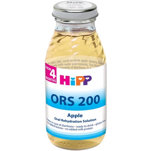 Hipp napitak jabuka ORS 200ml, 4m+ 110100306 Slike