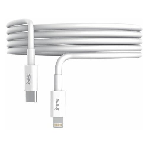 Ms CC CABLE USB-C ->LIGHTNING, 2m, bijeli Slike