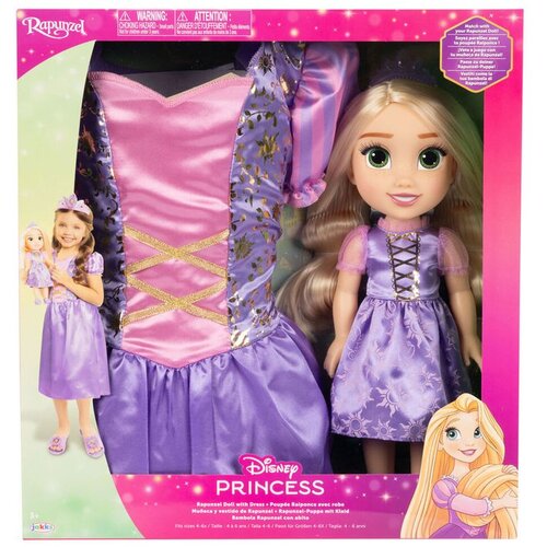 Disney Rapunzel lutka + kostim 38cm Slike