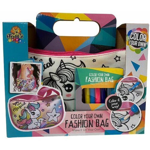  Kreativni set oboji svoju torbicu unicorn ss-24-032a ( 63/71377 ) Slike
