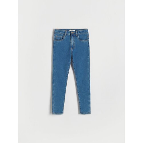 Reserved - Kavbojke super soft skinny - Modra Cene