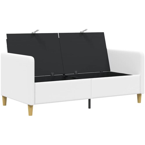 SOFA s pohranom Bijela 152 x 78 x 87 cm Poliester Slike