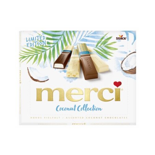 Merci bombonjera praline kokos 250G Slike