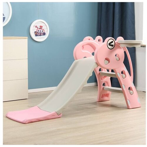  MamaKids tobogan s ljestvama za djecu, rozi 140 x 45 x 81 cm Slike