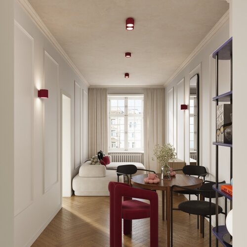  Brilagi - LED spot SFERA 1xGX53/30W/230V, prečnika 10 cm, bordo Slike