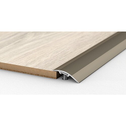 LOGOCLIC prijelazna ukrasna lajsna (mat plemeniti čelik, 2,7 m x 37 mm, vrsta montaže: vijci) Cijene