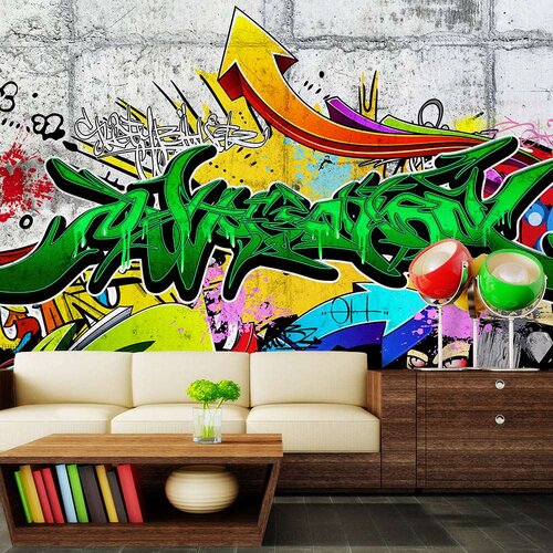  Samoljepljiva foto tapeta - Urban Graffiti 392x280 Slike