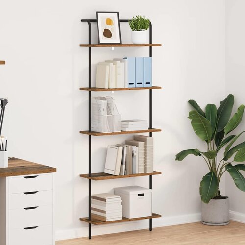VidaXL Polica Staro drvo 60 x 24 x 168 cm Konstruirano drvo Slike