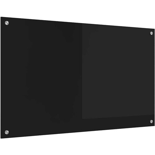 VidaXL kuhinjski za&amp;scaron;tita crna 100 x 60 x 0.8 cm Slike