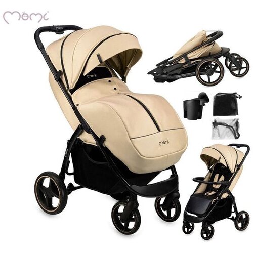 Momi otro&amp;scaron;ki &amp;scaron;portni voziček Miya, bež Slike