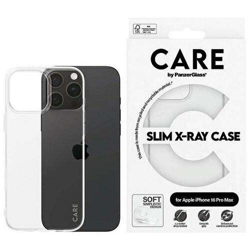PanzerGlass CASE CARE X-RAY SOFT BASIC CASE MAGSAFE ZA IPHONE 16 PRO MAX, (21899289) Cene