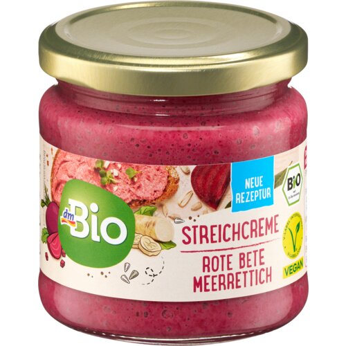 dmBio Biljni namaz na bazi cvekle i semenki suncokreta sa hrenom. 180 g Cene