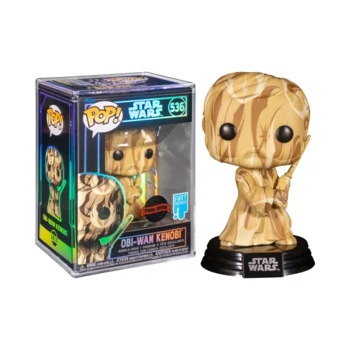 Funko POP Star Wars Art Series Rebel Alliance Obi-Wan Kenobi Exclusive 536, (21324400)