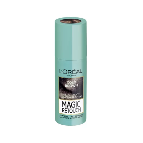 L´Oréal Paris magic retouch instant root concealer spray sprej za pokrivanje narastka kose 75 ml nijansa cold brown