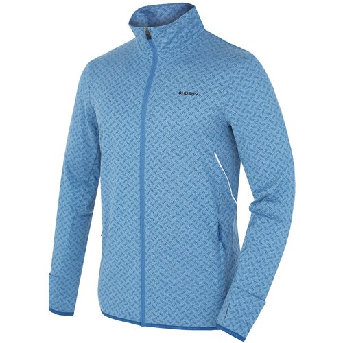 Husky Men's sweatshirt with zip Astel M blue Slike