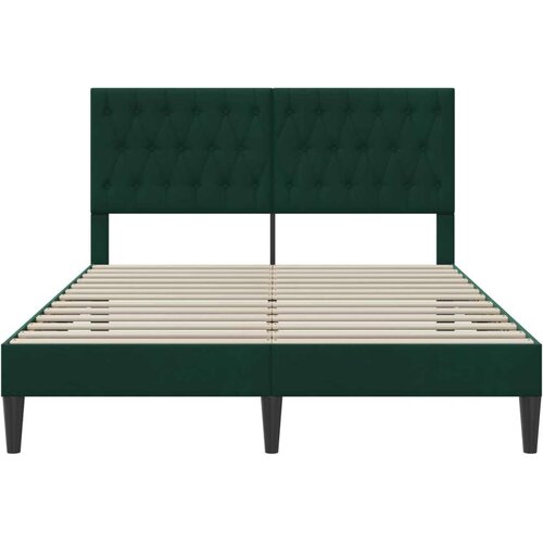  Okvir za krevet Tamnozelena 140 x 190 cm Bar&amp;scaron;un - Tamnozelena 140 x 190 cm Slike