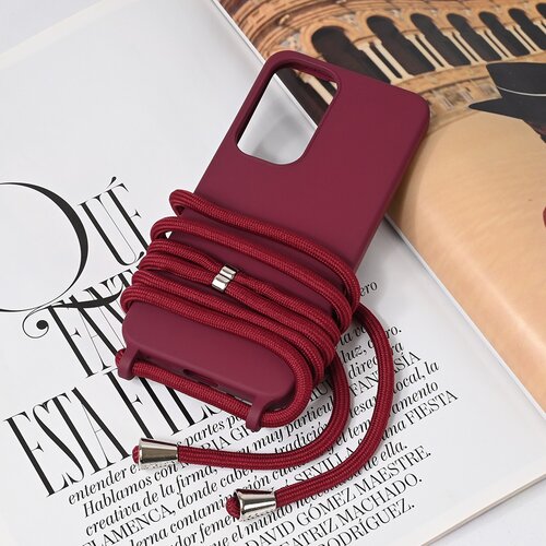 Teracell maska za Samsung Galaxy S25 Crossbody bordo Slike