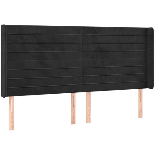  Krevet box spring s madracem LED crni 200x200 cm bar&amp;scaron;un Slike