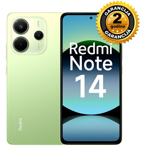 XIAOMI REDMI NOTE 14 8+256GB GREEN EU Slike