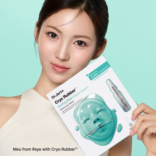 Dr.Jart+ Cryo Rubber&amp;trade; Soothing Mask intenzivna hidrogelna maska s pomirjajočim učinkom 40 g Slike