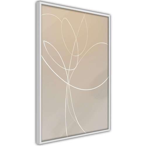  Poster - White Tulip 30x45 Slike